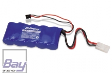 Empfngerakku NiMH 6.0v 5N 5000mAh Rx Pk Flat