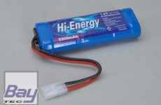 Hi-Energy 6N 7.2V 3300mAh Ni-MH Pk Tamiya Conn.