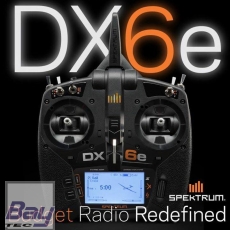 Spektrum DX6e 6 Kanal DSMX Fernsteuerung solo Sender