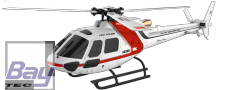 AS350 HELICOPTER RTF 244mm Futaba kompatibel