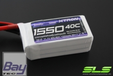 SLS XTRON 1550mAh 3S1P 11,1V 40C/80C