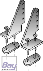 Dubro Nylon Ruderhrner L & R (2 Stk)