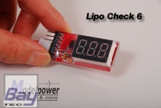 Lipo Check 6 Lipo Spannungs Checker 1-6S (1-12S)