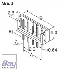 Balancer gegenstck (Stecker) EH fr 11,1V Akkus 4 Pol