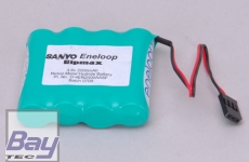 Empfngerakku NiMH 4,8V 4N 2000mAh Eneloop