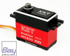 KST MS805 Digital Brushless Heckservo mit Magnetsensor geeignet fr 550-700r Helis