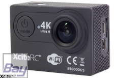 XciteRC WiFi 4K Action-Cam UHD 24MP schwarz