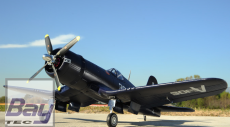 FMS Big Scale F4U Corsair blau ARTF 1450mm incl. EZFW V4