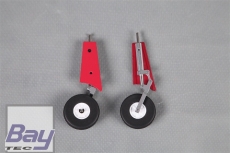 FMS Futura Ersatz 80MM FUTURA MAIN LANDING GEAR SET RED