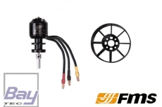 FMS 50mm 11 Blatt Ducted Fan / Impeller incl. Brushless Motor 2627-KV4500 (für 4S)