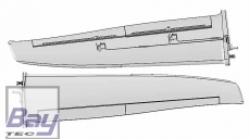 Multiplex Funray Ersatz Tragflchensatz FUNRAY gebaut (ohne RC+Dekor)