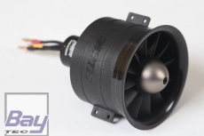 FMS 80mm Ducted Fan / Impeller 12-Blatt incl. 3280-KV2100 PRO V2 Brushless Motor fr 6S