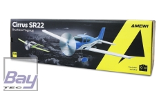 Cirrus SR22 brushless 520mm 4-Kanal 3D/6G RTF blau