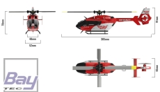 AFX-135 DRF Luftrettung 4-Kanal Helikopter 6G RTF