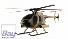 AFX MD500E Militr brushless 4-Kanal 325mm Helikopter 6G RTF braun