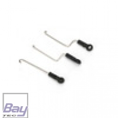 Blade mCP X Servo Pushrod Set with ball link 3 pcs.