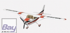 FMS Big Scale Cessna 182 Trainer rot, PNP 1400mm ohne Akku/RC