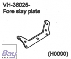 VH-36025 Fore stay plate