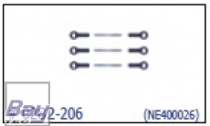 Solo Pro 125 3D Under linkage rod set