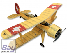 RC-Factory Bcker Jungmeister - Gelb - 775mm