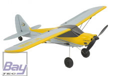 EZ-Wings - Mini Cub - RTF - Yellow - 450mm - 1+1 Li-Po Battery - USB Ladegert