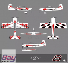 Flex Innovations - RV-8 60E G2 Super PNP 1925mm Day Version, White/Red
