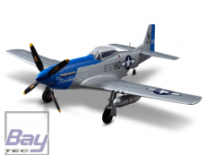 DERBEE P-51D Mustang Warbird PNP blau - 75cm