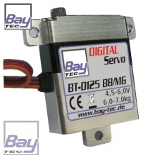 Bay-Tec BT-D125BB/MG Digital Flchen Servo 7,0kg 0,15sec. voll Alu Gehuse