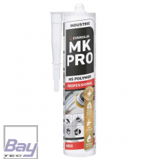Everglue MK Pro 1K MS Polymer Klebstoff Dichtstoff UV-bestndig wei 440g Kartusche