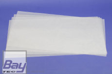 Bespannpapier Kumo no Kami 21g wei, 125x60 cm, 10 Bogen