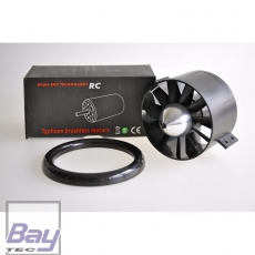 Midi Fan evo Impeller / HET 650-58-1760, komplett montiert, feingewuchtet und ha