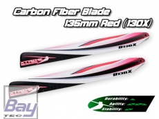 Xtreme XCB135-B Carbon Rotorbltter Blade 135mm Violett