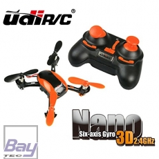 Udi U839 Nano Quad 2.4ghz Orange 88mm