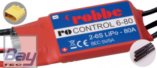 RO-CONTROL 6-80 2-6S - 80A (100A) BRUSHLESS REGLER 5V/5A SCHALT-BEC