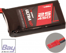 Robbe Modellsport RO-POWER ULTRA HP 450MAH 7,4 VOLT 2S 25(50)C LIPO AKKU