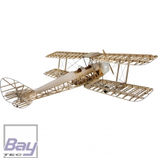 VALUEPLANES TIGER MOTH DEHAVILLAND DH82A HOLZBAUSATZ 1:3,8 2,36M MIT METALLBESCHLGEN UND GFK MOTORHAUBE