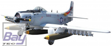 Bay-Tec Seagull  Giant Skyraider A-1  Grau/Weiss 86 2200mm ARF