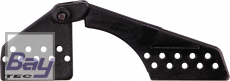 Robbe Modellsport Landeklappen-Scharnier L59mm schwarz Kunststoff 10Stk.