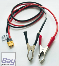 Robbe Modellsport ISDT Ladekabel XT-60 Buchse auf Krokodilklemmen 12AWG 1m