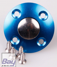 KUZA Tankverschluss Aluminium mit Magnet Blau