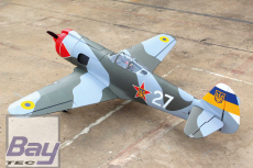 Bay-Tec Seagull YAK-3U WARBIRD ARF incl. ELEKTRISCHEM EINZIEHFAHRWERK  1600mm
