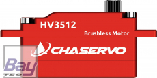 CHASERVO HV3512 25T low profile HV Brushless Servo, stehende Montage