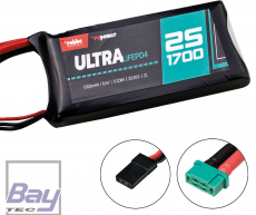 Robbe Modellsport RO-POWER ULTRA LIFEPO4 1700MAH 6,6V 25(30C) 2S LIFEPO4 Akku MPX/JR/XH Stecker