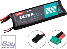 Robbe Modellsport RO-POWER ULTRA LIFEPO4 3000MAH 6,6V 25(30)C 2S LIFEPO4 Akku MPX/JR/XH Stecker