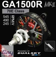 DUALSKY XMotor GA1500R.20 MKII 245 K/V Brushless Motor