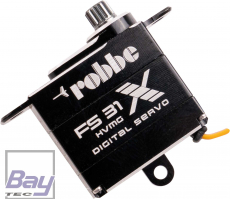 Robbe Modellsport FS 31 X HV Digital Servo mit Softstart, 8mm, 7,5g, 2,46kg/cm