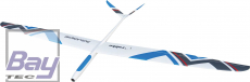 Robbe Modellsport Avalanche ARF Voll-CFK V2 2,8m Elektro Segler, Voll-Carbon, wei-blau