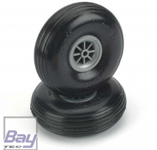 DUBRO RAD � 76,2mm (3) Treaded Lightweight R�der 1 Paar