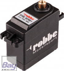 Robbe Modellsport FS 515+ HV BB MG Digital Servo mit Teil- Aluminium Gehuse und Softstart 15kg/cm 0,12s