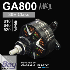 DUALSKY Brushless Motor XMotor GA800.23 MKII 530 KV 28-polig bis zu 910W